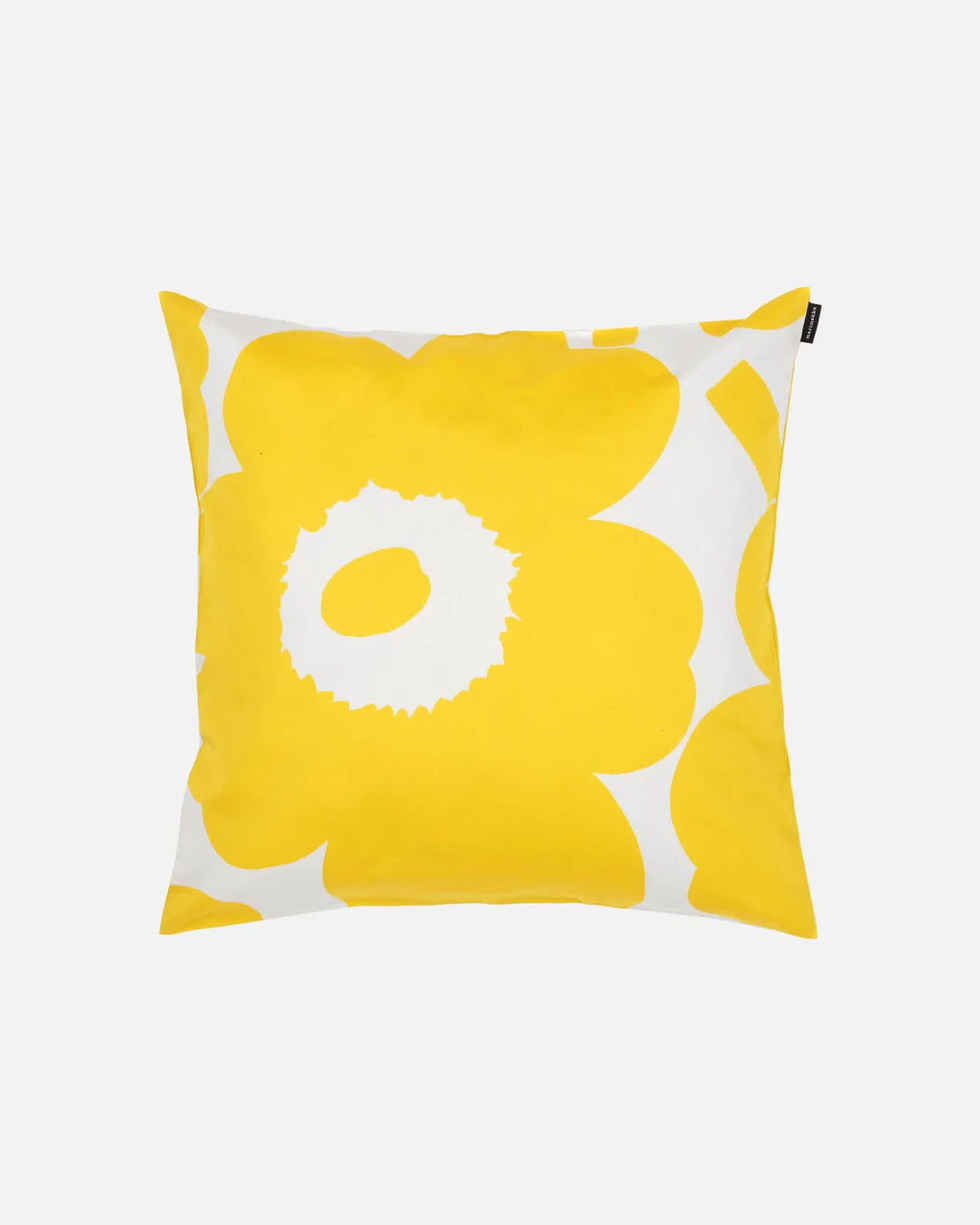 Unikko Cushion Cover, Yellow/White  20 x 20