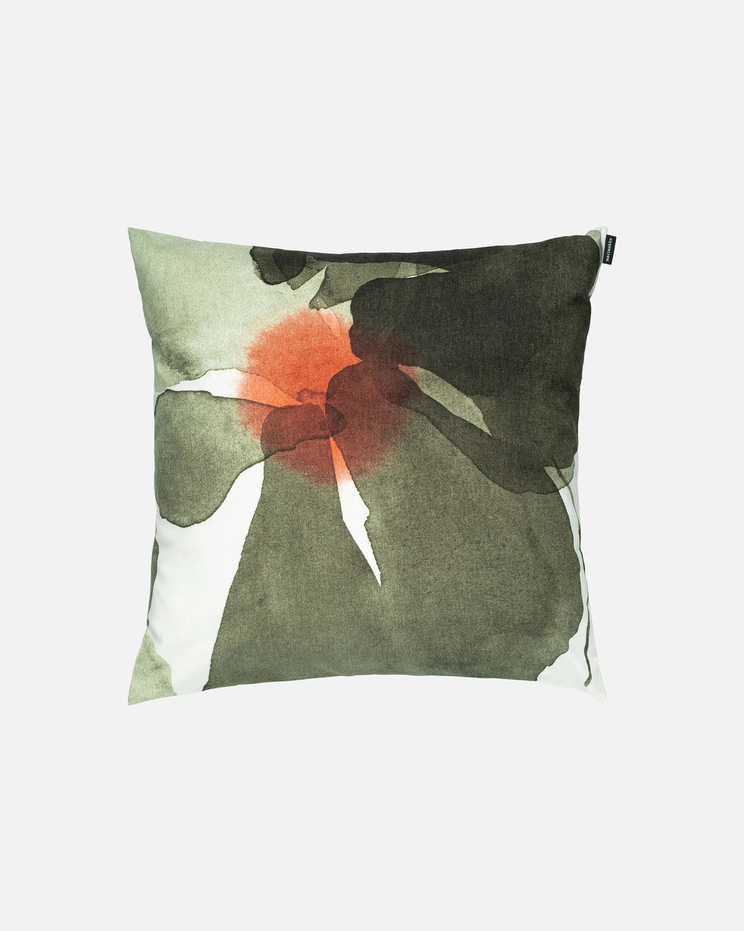Valssi Cushion Cover | 20"x20" | Dark Green Multi