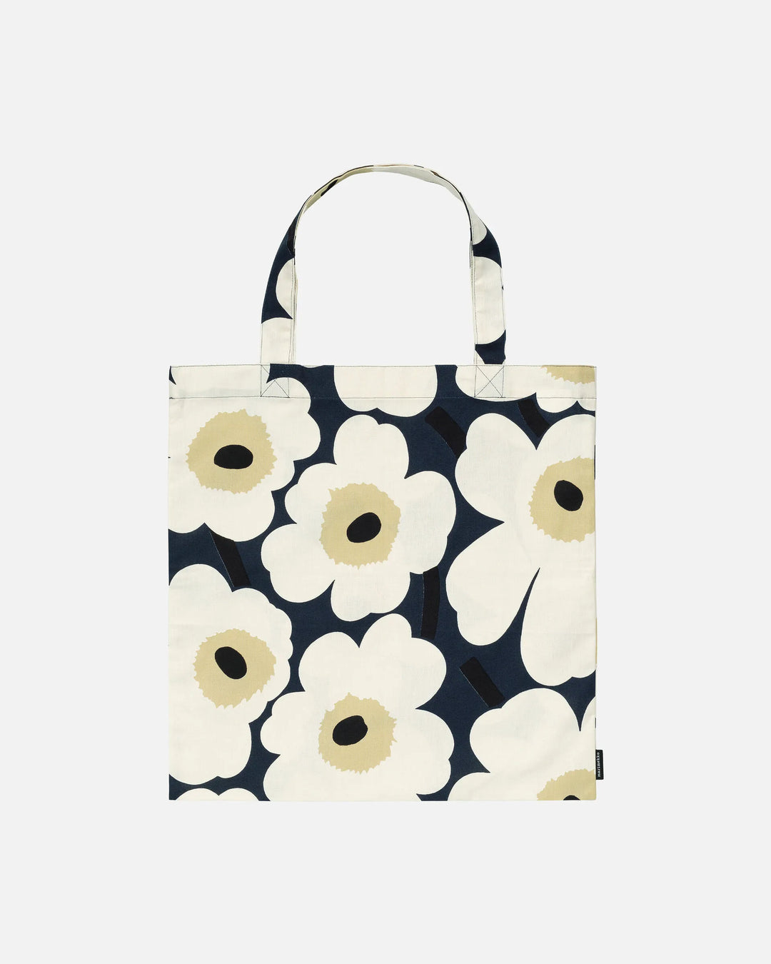 Unikko Cotton Bag |BlueBlack, Off-white Multi