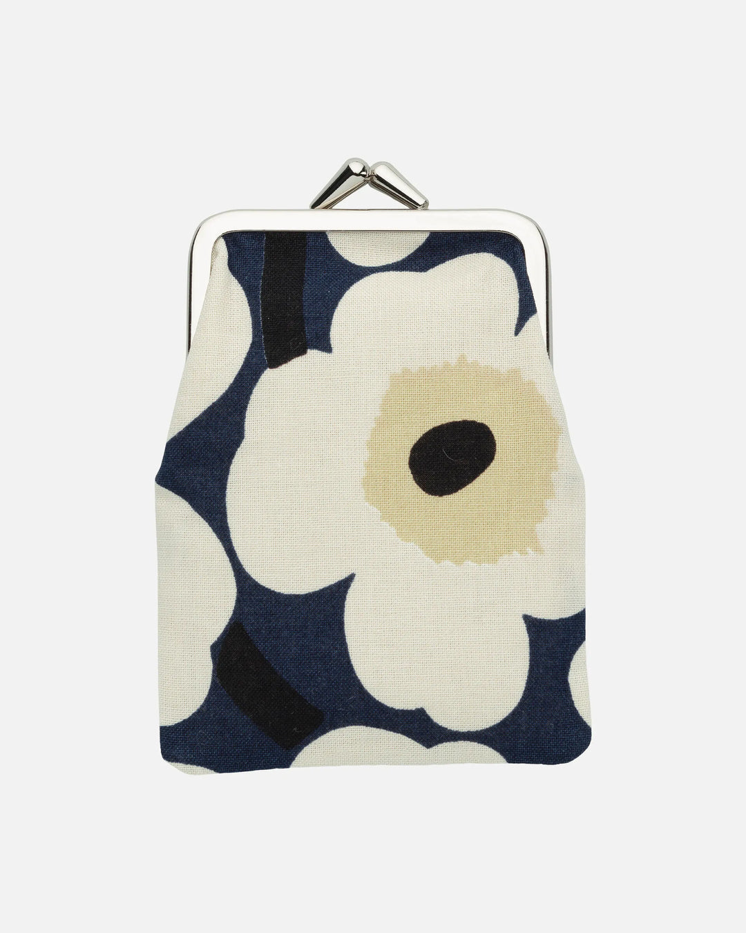 Kortti Kukkaro Unikko | BlueBlack, Off-white Multi