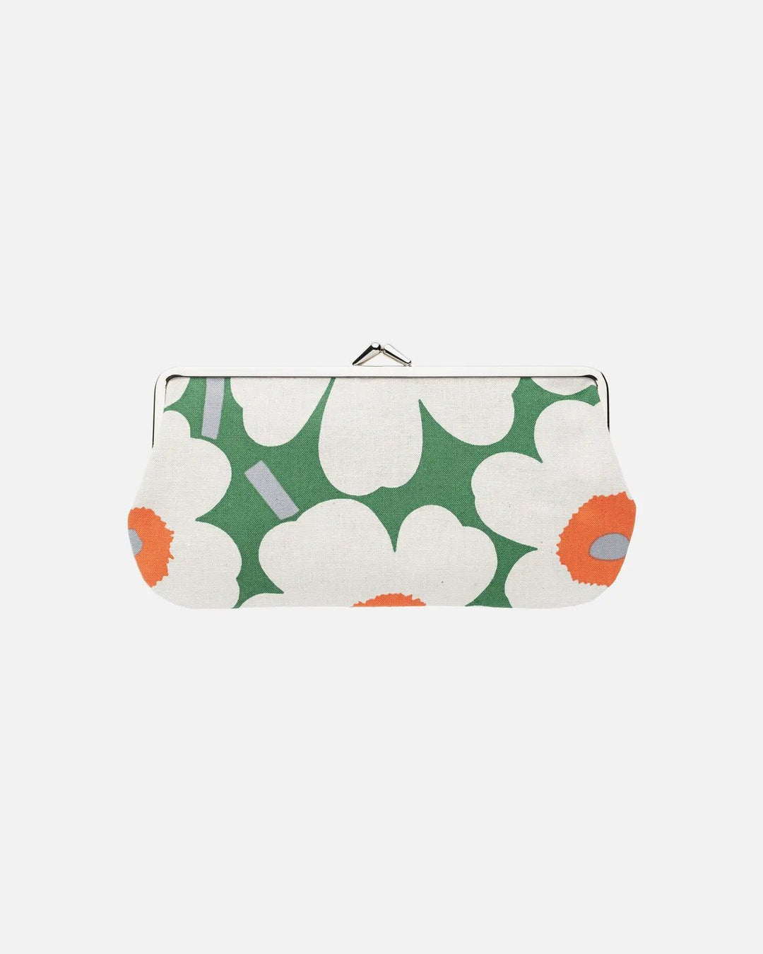 Silmalasi Kukkaro Unikko | Green/Orange - pirkko. Marimekko