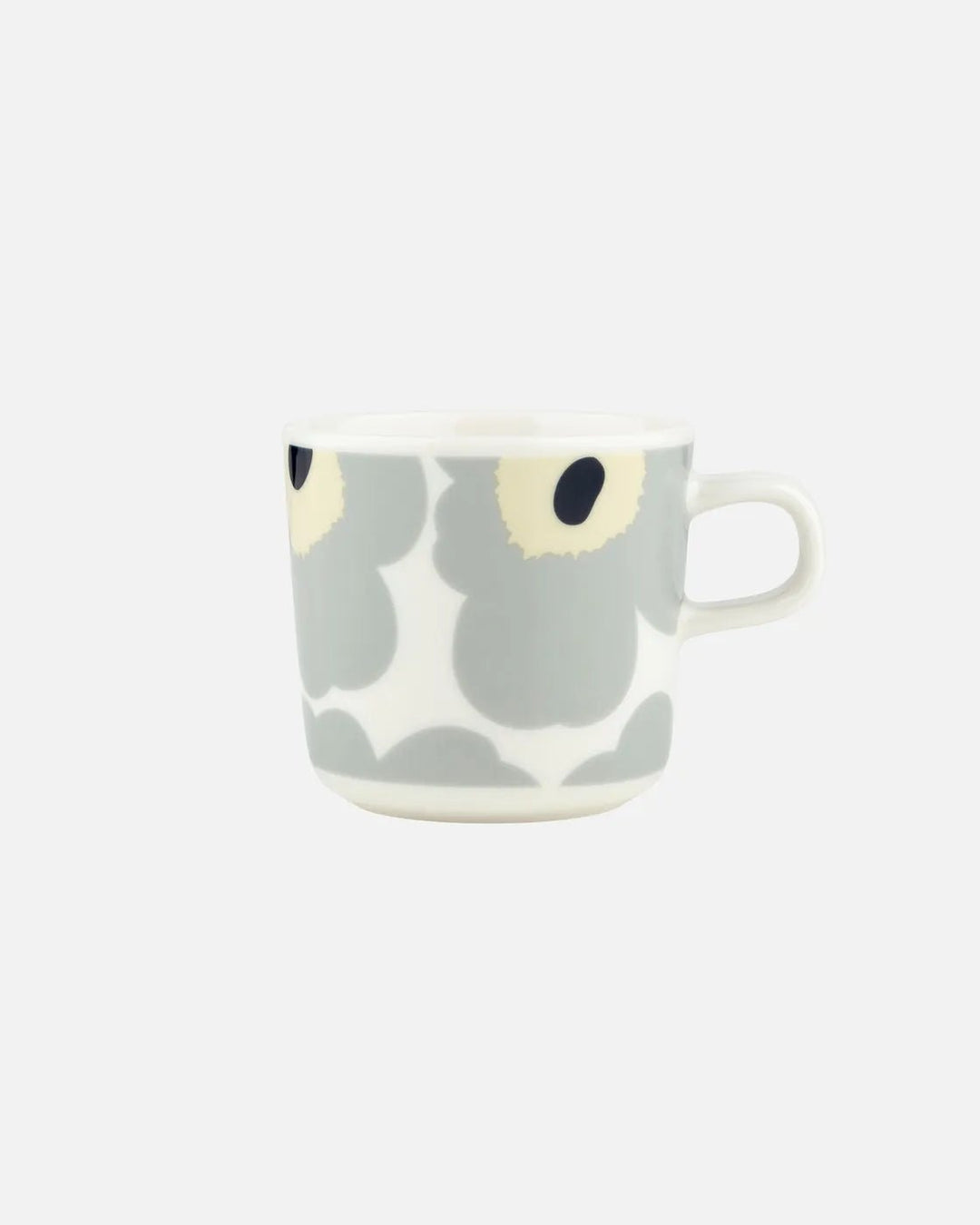 Unikko Mug 6.7oz White/Grey/Sand/Dk. Blue - pirkko. Marimekko