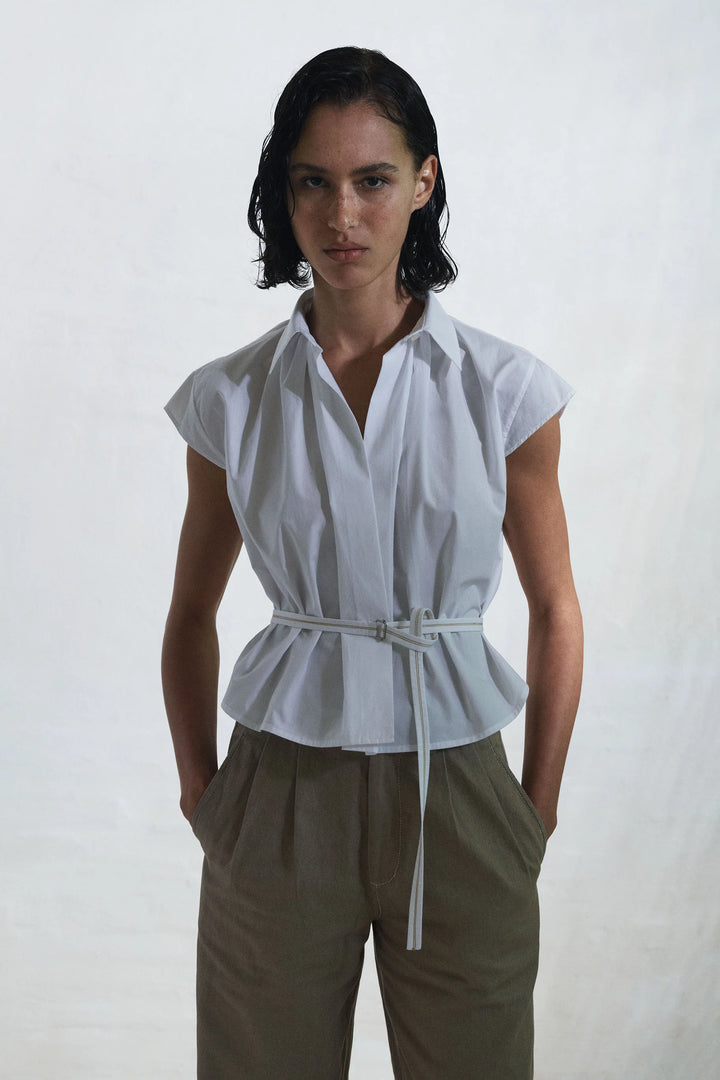 Jan Machenhauer | Roma Cotton Poplin Shirt