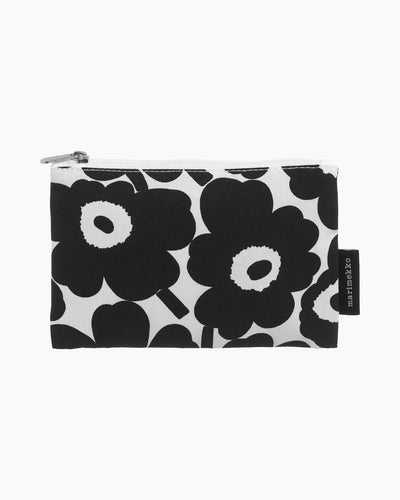 Kaika Black/White Unikko Cosmetic Bag