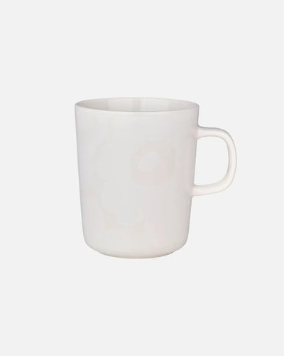 Unikko Mug 8.5 oz, White/White