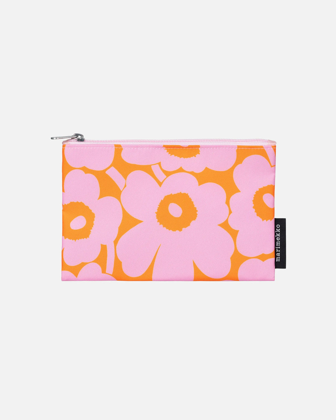 Kaika Mini Unikko Cosmetic Bag | Orange, Pink