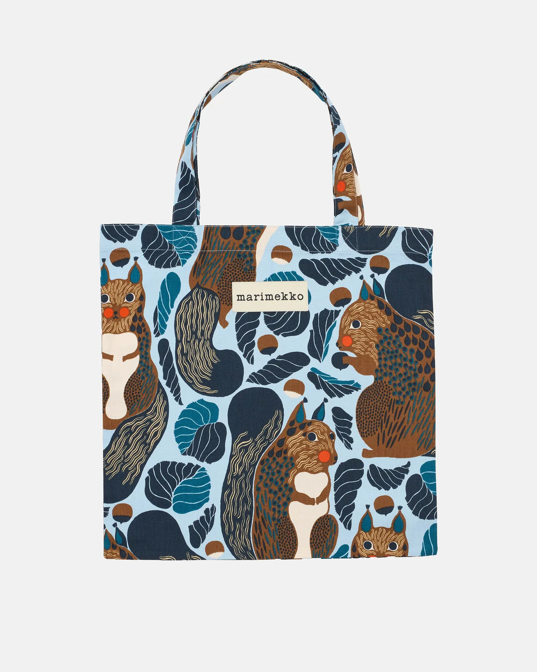 Pieni Kurre Cotton Bag | Sky Blue Multi