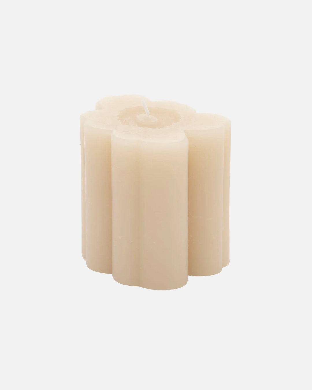 Unikko Shape Candle, Beige