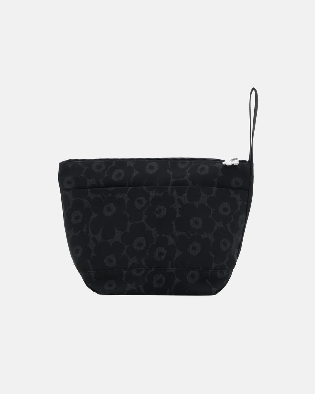 Mini Unikko Taajuus Cosmetic Bag | Black, Grey Jacquard