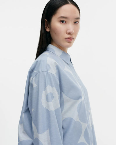Ruoste Cotton Chambray Buttonfront Shirt