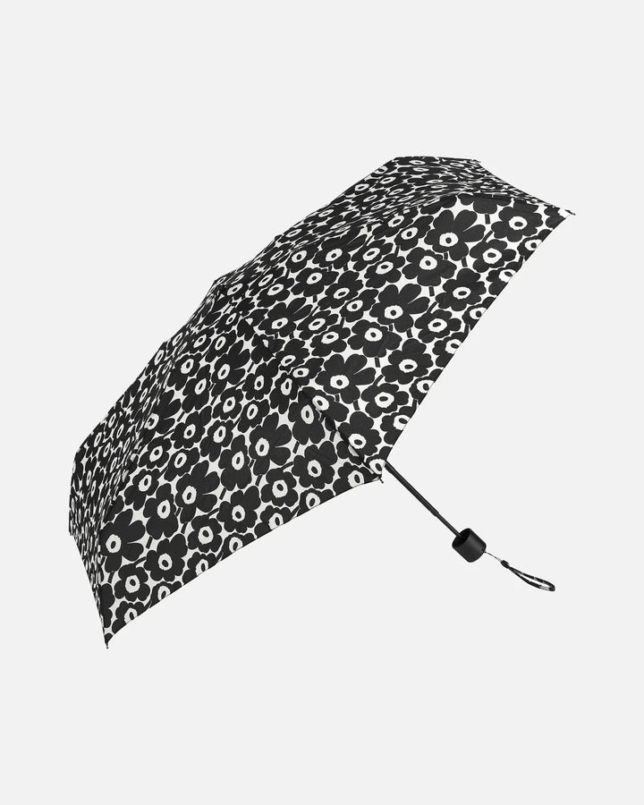 Mini Manual Unikko Umbrella | White, Black