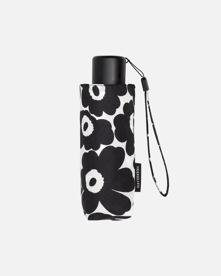 Mini Manual Unikko Umbrella | White, Black