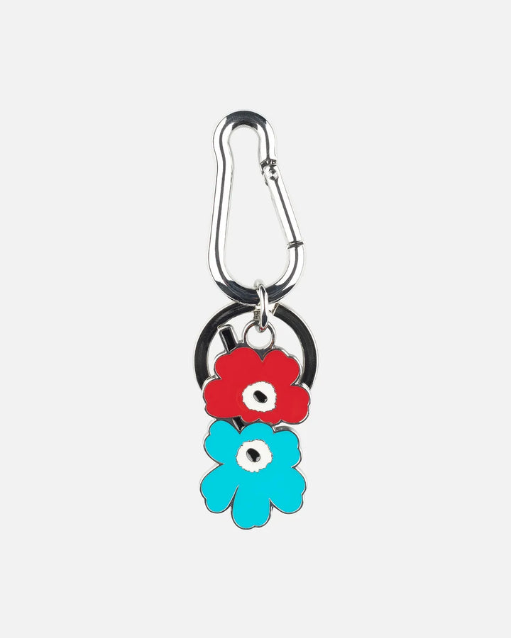 Puhallus II Unikko Keychain | Blue, Red