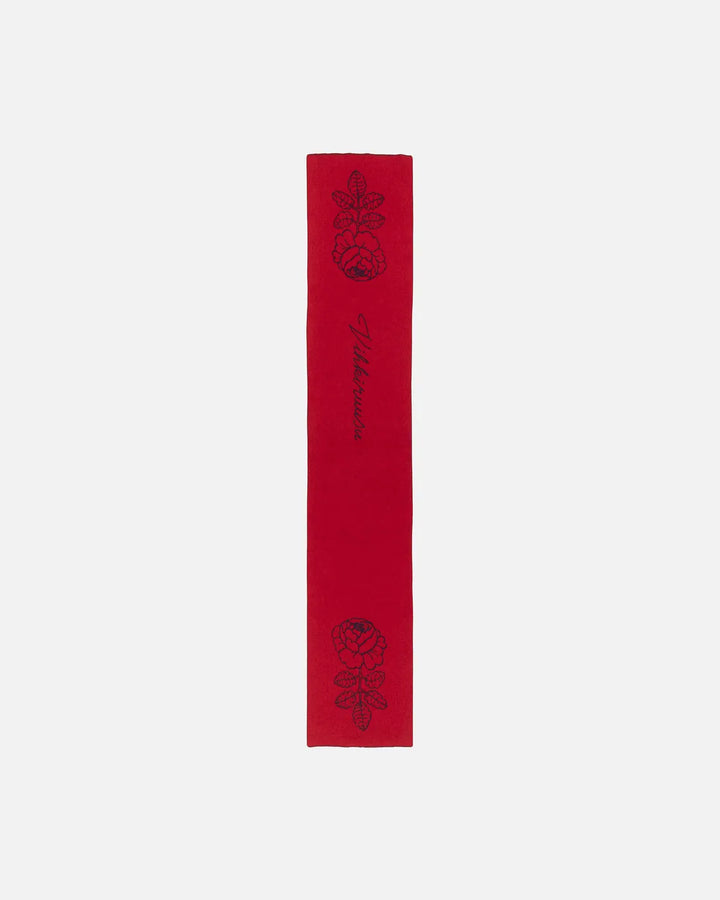 Sävellys Vihkiruusu Wool Scarf | Red, Purple | 16" x 79"