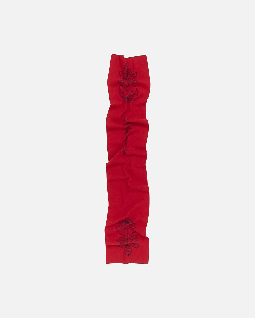Sävellys Vihkiruusu Wool Scarf | Red, Purple | 16" x 79"