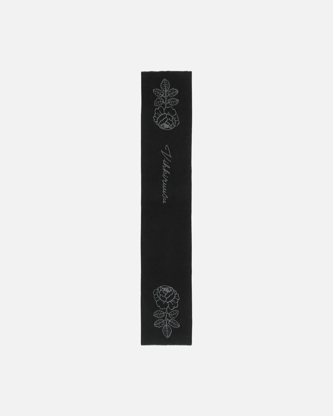 Sävellys Vihkiruusu Wool Scarf | Black, Grey | 16" x 79"