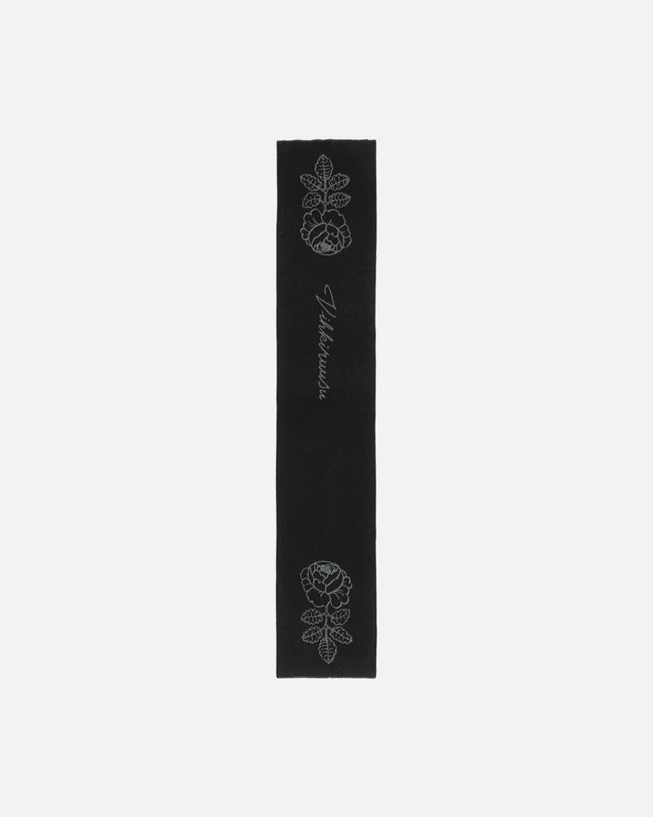 Sävellys Vihkiruusu Wool Scarf | Black, Grey | 16" x 79"
