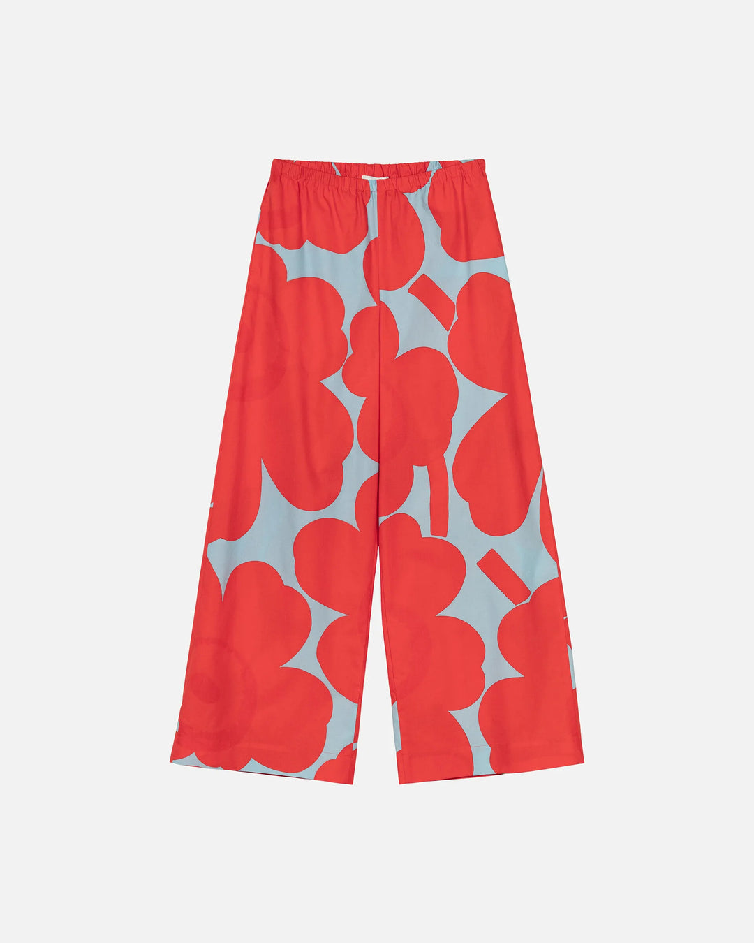 Kappale Unikko Cotton Poplin Pants | Blue, Red