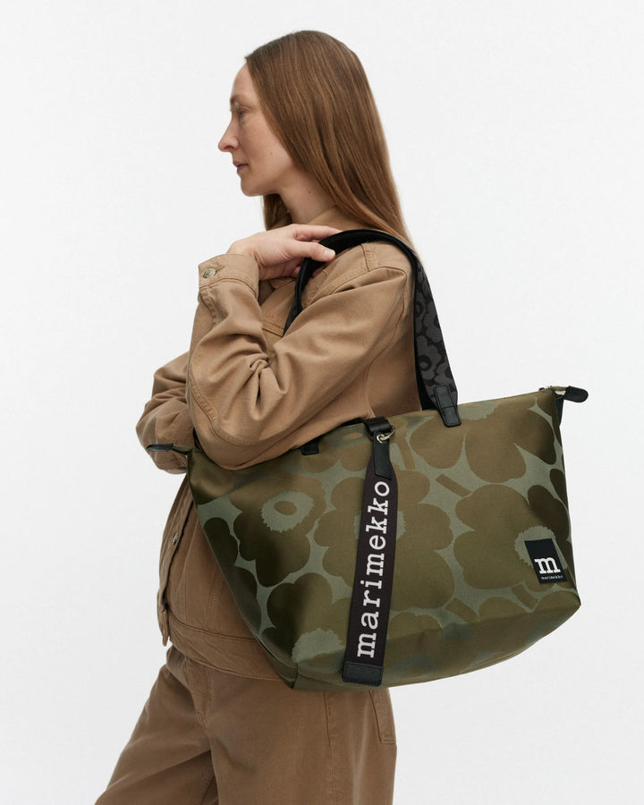 Tote M Unikko Shoulder Bag | Olive Green