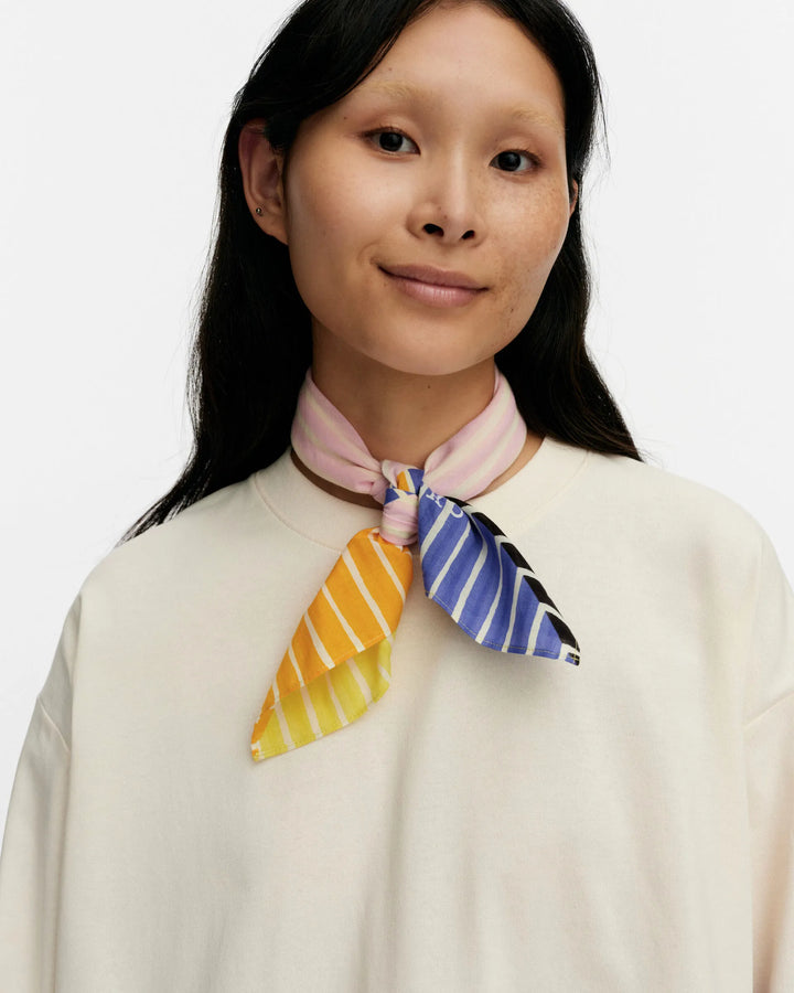 Astrilli Piccolo Cotton Scarf | Multi | 22" x 22"