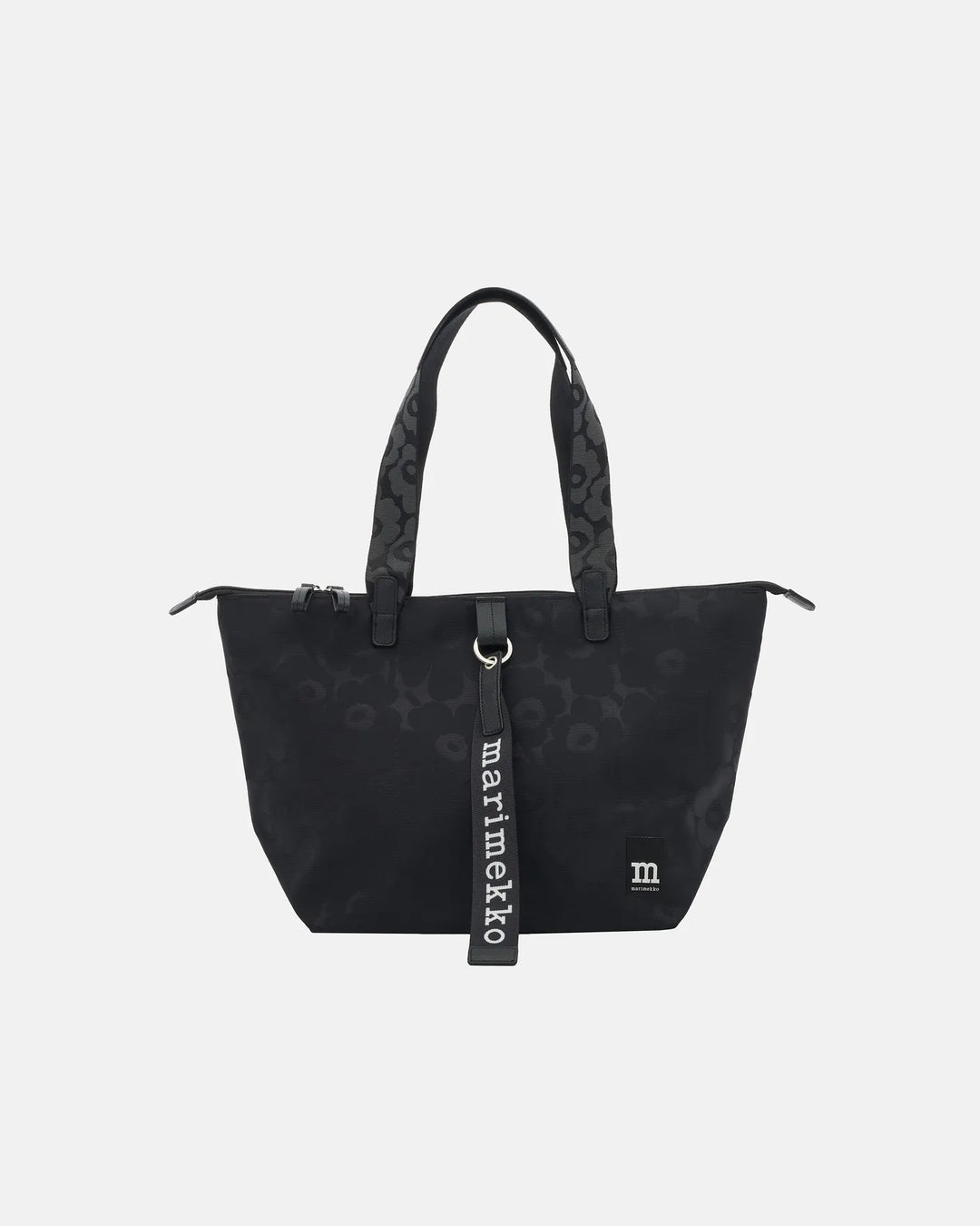 Unikko Tote / Shoulder Bag  Medium | Black, Black