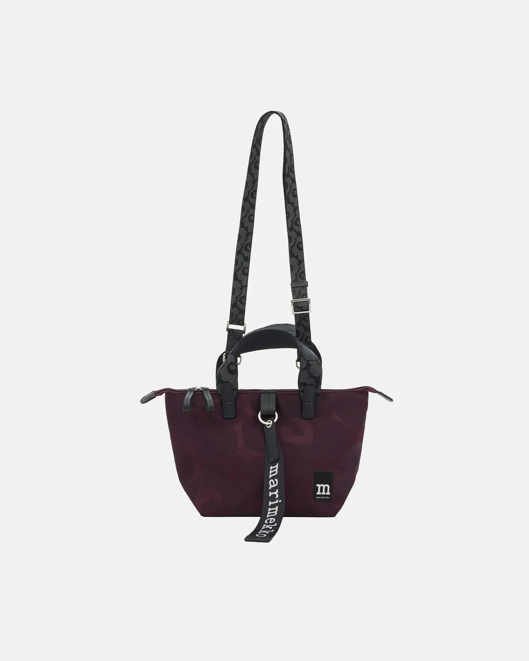 Unikko Tote / Shoulder Bag  Small | Wine, Dark Wine