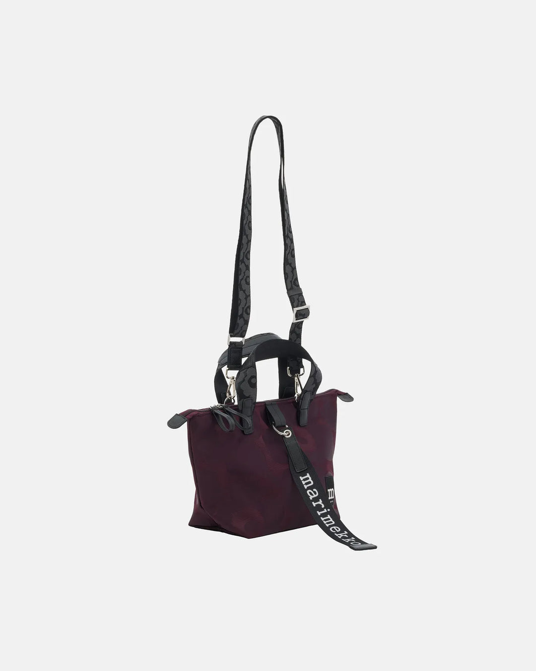 Unikko Tote / Shoulder Bag  Small | Wine, Dark Wine
