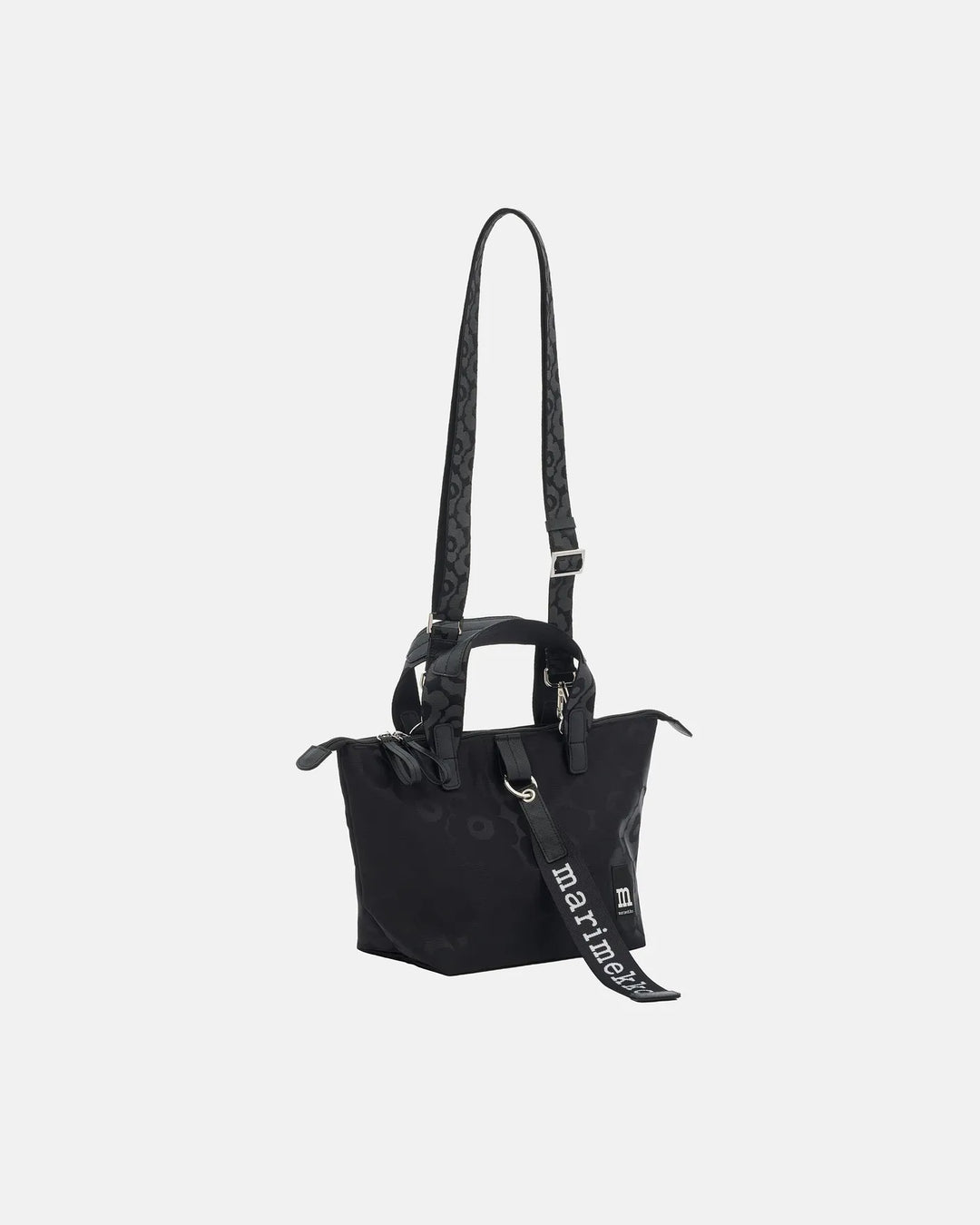 Unikko Tote / Shoulder Bag  Small | Black, Black