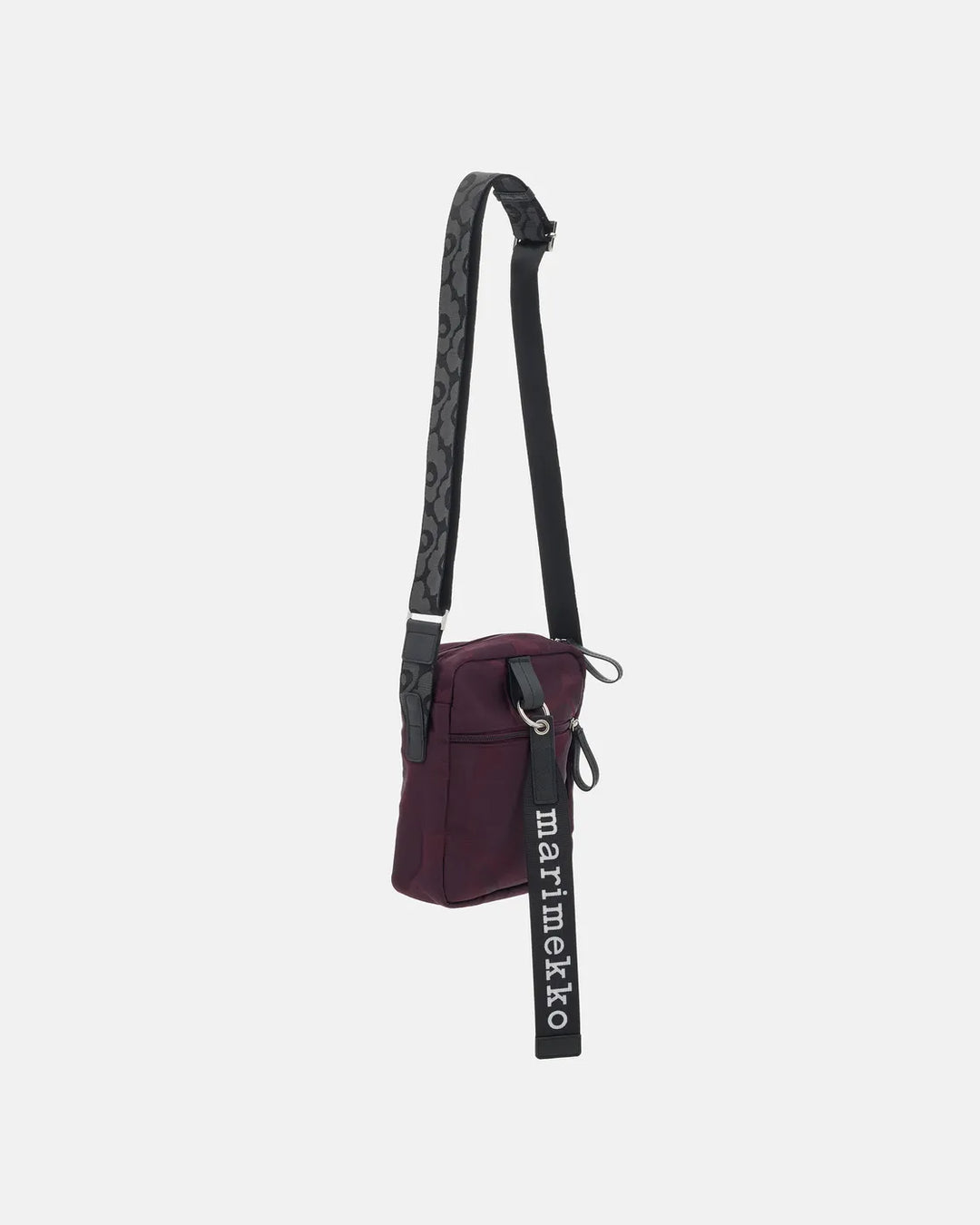 Unikko Shoulder Bag.  Small | Wine, Dark Wine