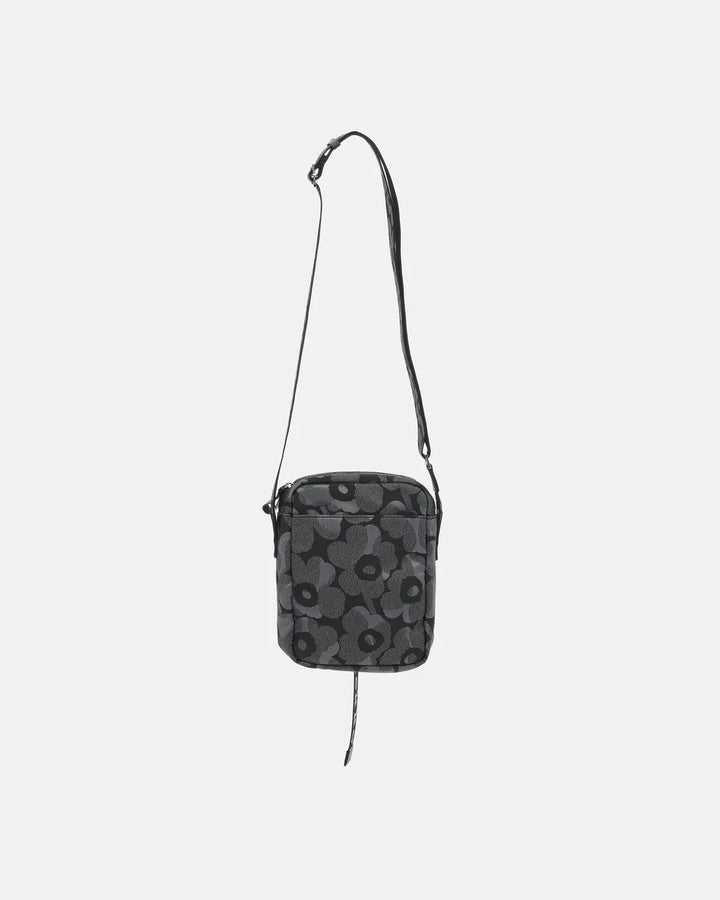 Unikko Shoulder Bag.  Small | Black, Grey