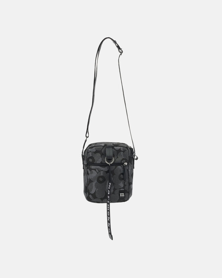 Unikko Shoulder Bag.  Small | Black, Grey