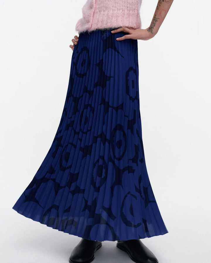 Jatko Unikko Maxi  Skirt | Dark Blue, Blue