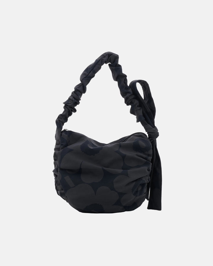 Utu Medium Unikko Shoulder Bag | Black, Grey