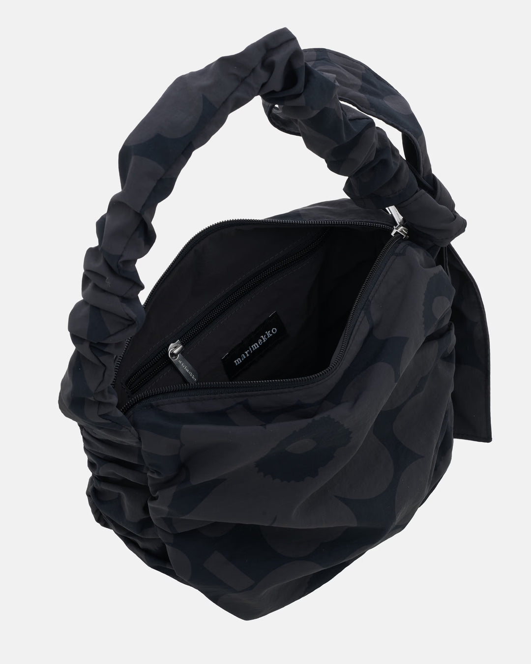 Utu Medium Unikko Shoulder Bag | Black, Grey