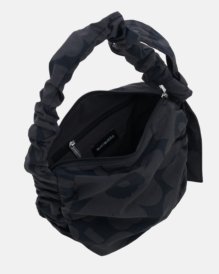 Utu Medium Unikko Shoulder Bag | Black, Grey