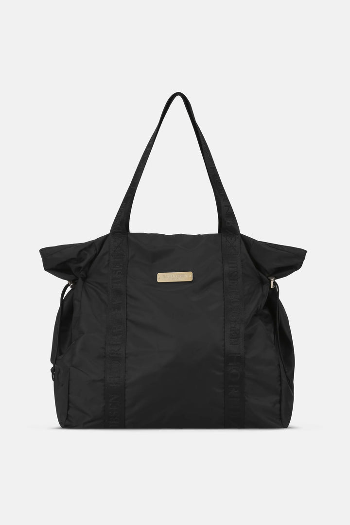 Ilse Jacobsen | All Weather Nylon Shopper Tote | Black