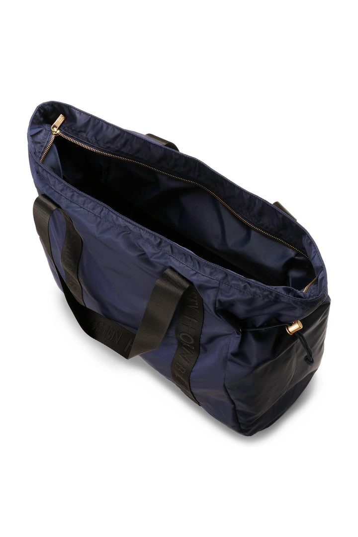Ilse Jacobsen | All Weather Nylon Shopper Tote | Navy