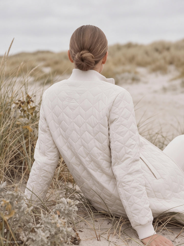Ilse Jacobsen | Art 06 Long Quilted Jacket | Kit