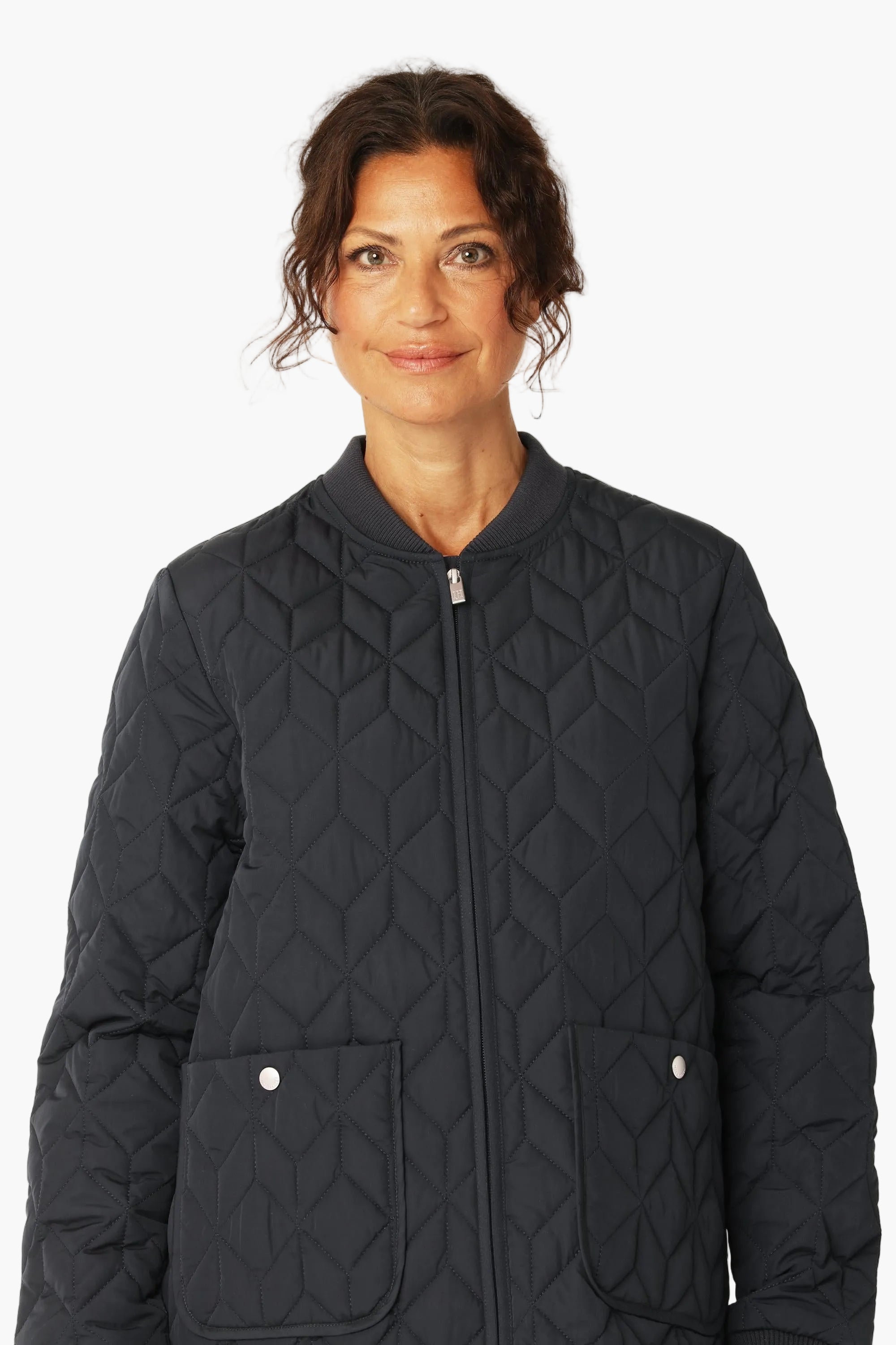 Ilse Jacobsen | Art 45 Quilted Jacket | Dark Indigo – pirkko.