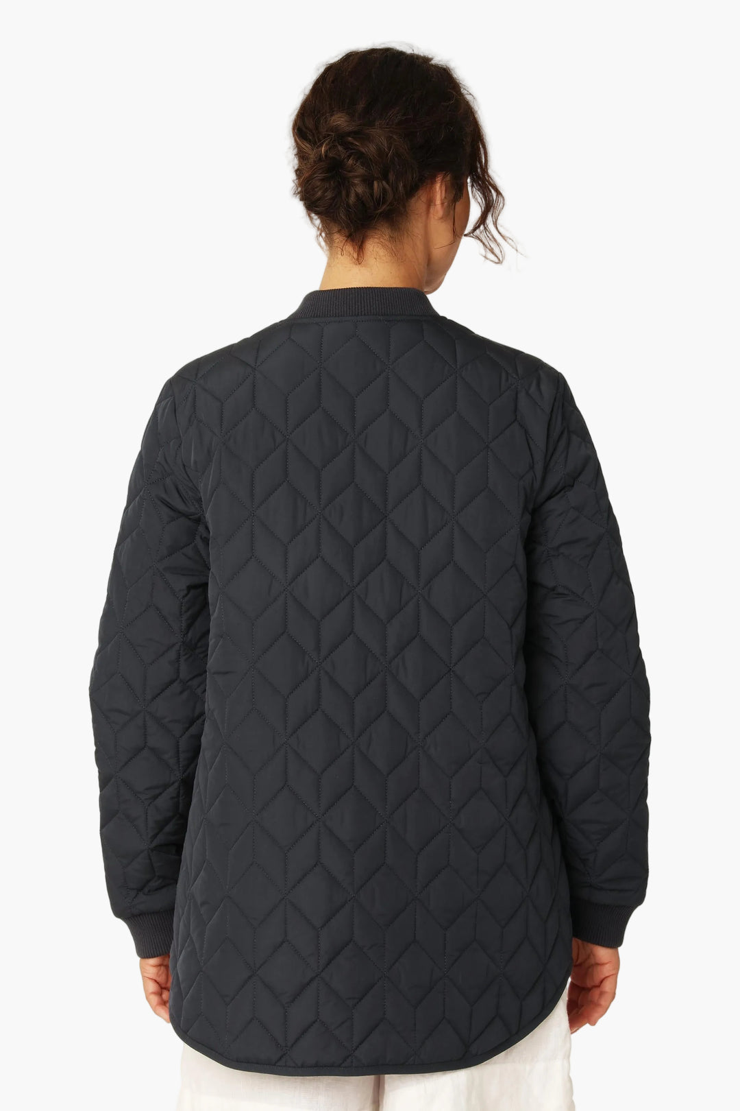 Ilse Jacobsen | Art 45 Quilted Jacket | Dark Indigo