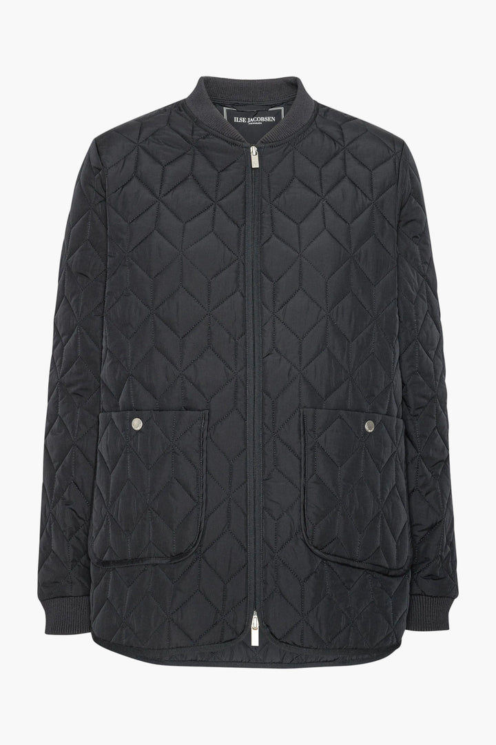 Ilse Jacobsen | Art 45 Quilted Jacket | Dark Indigo