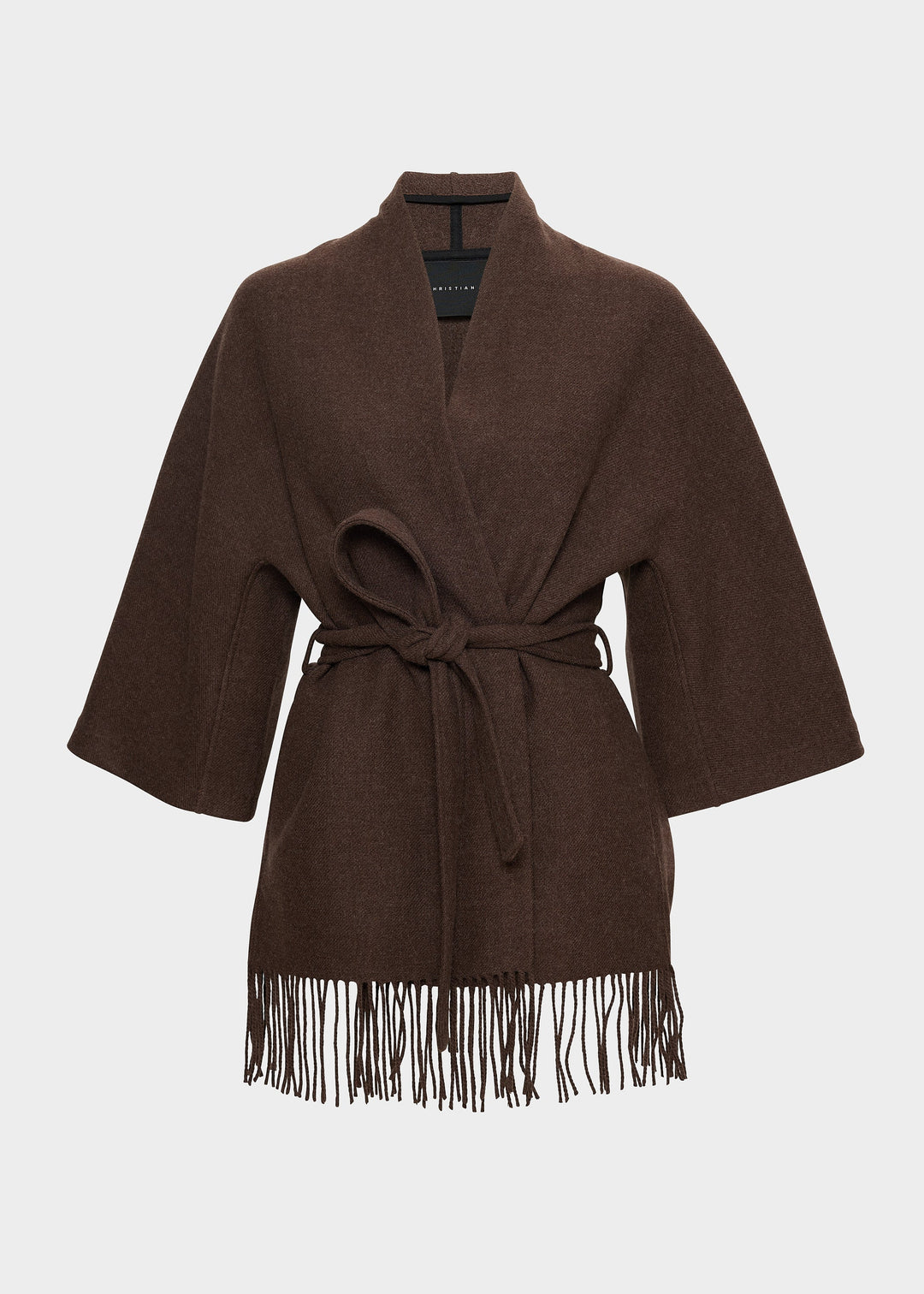 Akila Lambswool Jacket | Brown