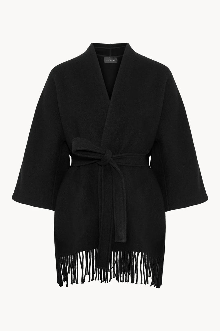 Akila Lambswool Jacket | Black