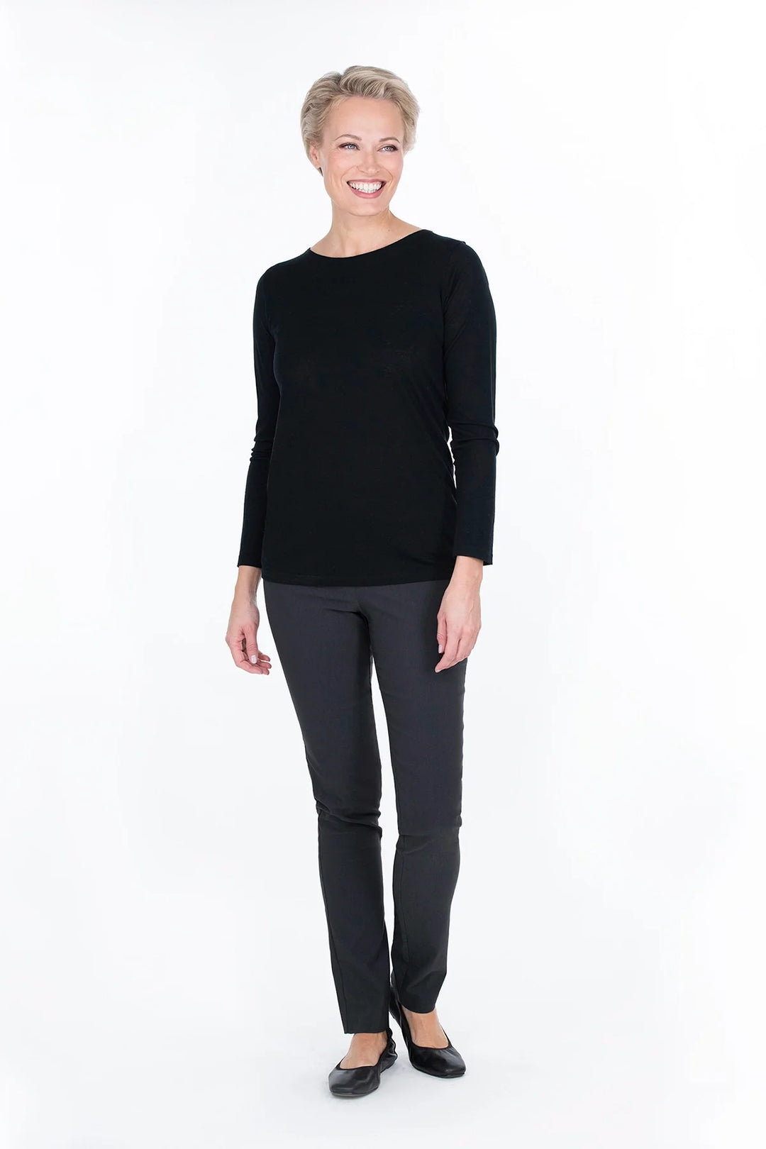Eeva Pant Long, Grey | 16