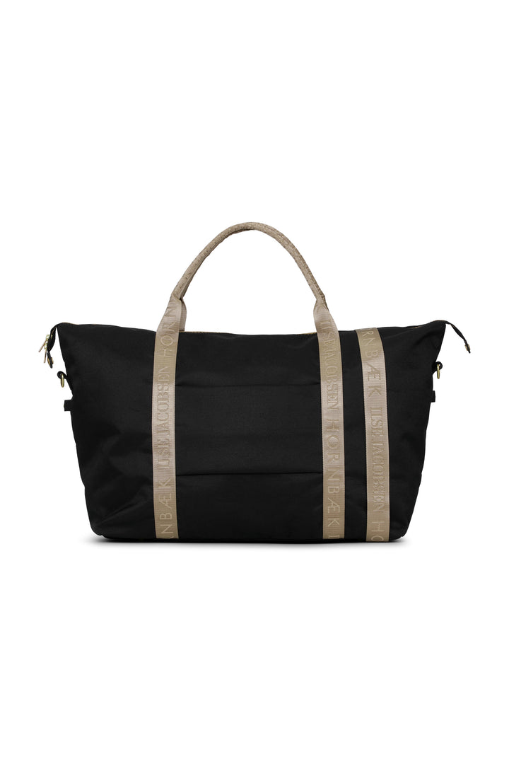 Ilse Jacobsen | Nylon Canvas Weekender Bag | Black