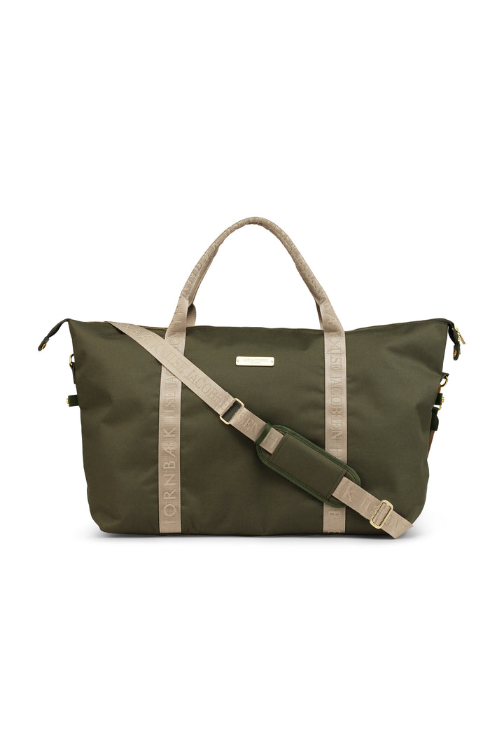 Ilse Jacobsen | Nylon Canvas Weekender Bag | Army Green