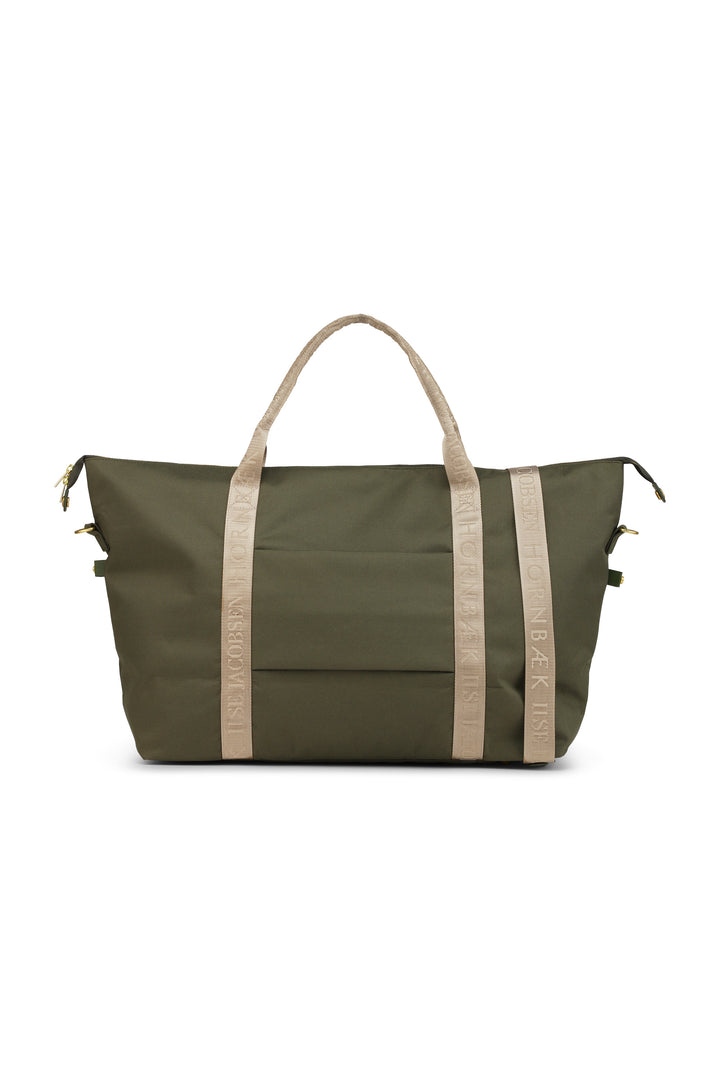 Ilse Jacobsen | Nylon Canvas Weekender Bag | Army Green