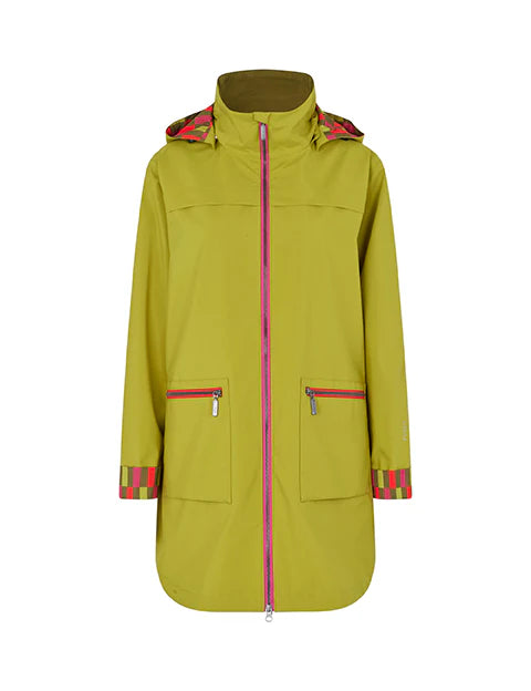 Regn Design | Jodie Raincoat | Chartreuse