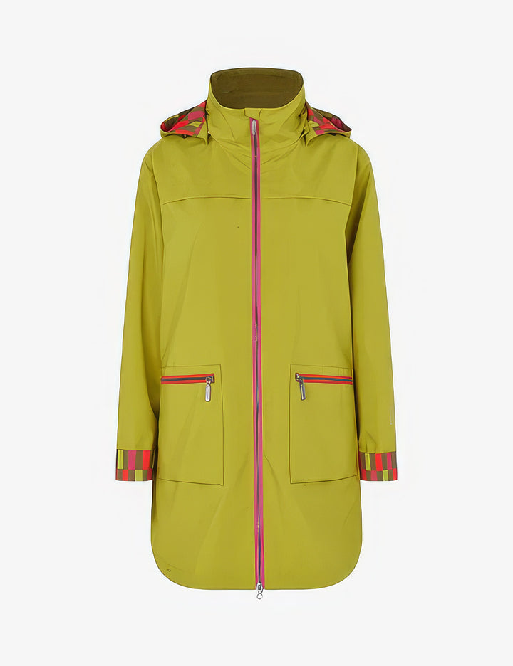 Regn Design | Jodie Raincoat | Chartreuse