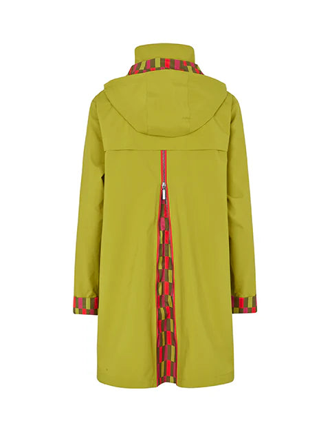 Regn Design | Jodie Raincoat | Chartreuse